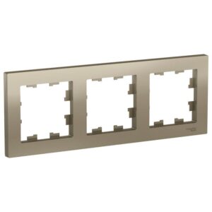 Рамка 3-м AtlasDesign универс. шампань SE ATN000503 оптом купить цена