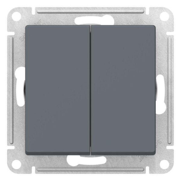 Переключатель перекрестный 2-кл. AtlasDesign 2хсх.7 10АХ механизм грифель SE ATN000773 оптом купить цена