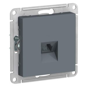 Розетка телефонная 1-м СП AtlasDesign RJ11 механизм грифель SE ATN000781 оптом купить цена