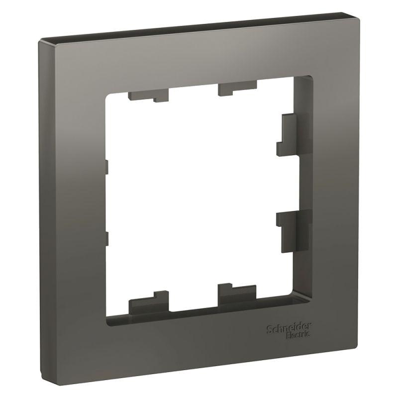 Рамка 1-м AtlasDesign сталь SE ATN000901 купить оптом выгодно Рамка 1-м AtlasDesign сталь SE ATN000901 оптом купить цена