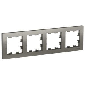 Рамка 4-м AtlasDesign универс. сталь SE ATN000904 оптом купить цена