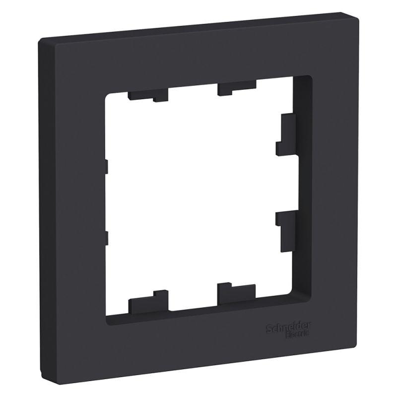 Рамка 1-м AtlasDesign карбон SE ATN001001 купить оптом выгодно Рамка 1-м AtlasDesign карбон SE ATN001001 оптом купить цена