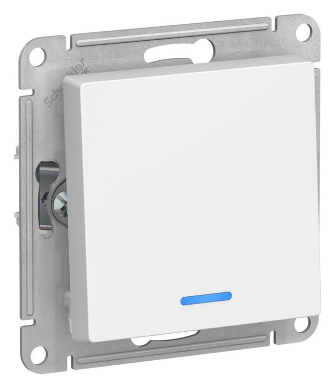 Выключатель 1-кл. AtlasDesign (сх. 1а) 10AX с подсветкой механизм лотос SE ATN001313 купить оптом выгодно Выключатель 1-кл. AtlasDesign (сх. 1а) 10AX с подсветкой механизм лотос SE ATN001313 оптом купить цена