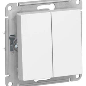 Выключатель 2-кл. AtlasDesign (сх. 5) 10AX механизм лотос SE ATN001351 оптом купить цена