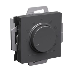 Термостат теплого пола электронный AtlasDesign 10А с датчиком механизм базальт SE ATN001435 оптом купить цена