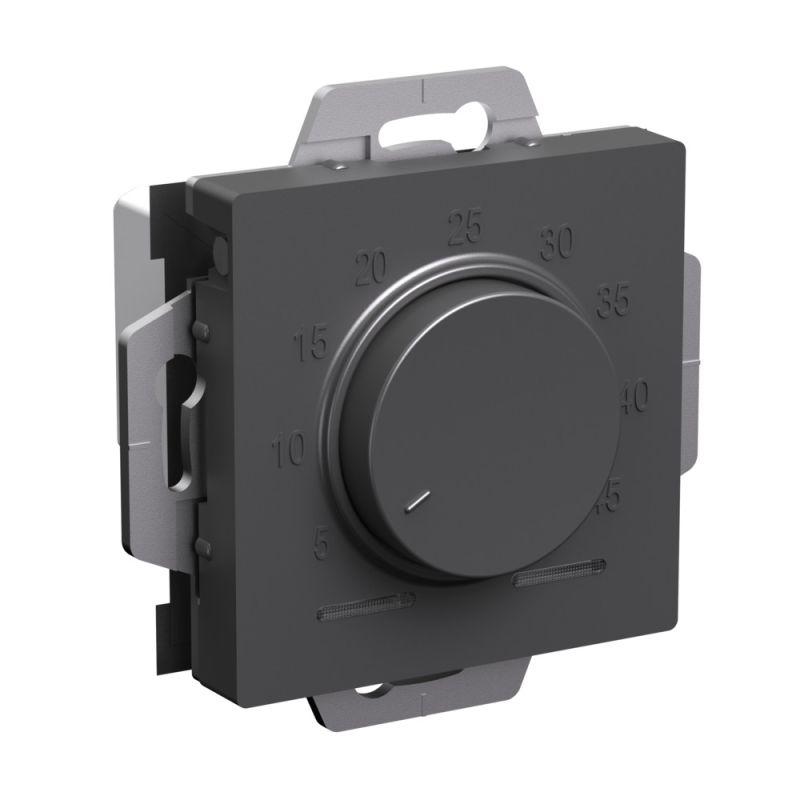 Термостат теплого пола электронный AtlasDesign 10А с датчиком механизм базальт SE ATN001435 купить оптом выгодно Термостат теплого пола электронный AtlasDesign 10А с датчиком механизм базальт SE ATN001435 оптом купить цена