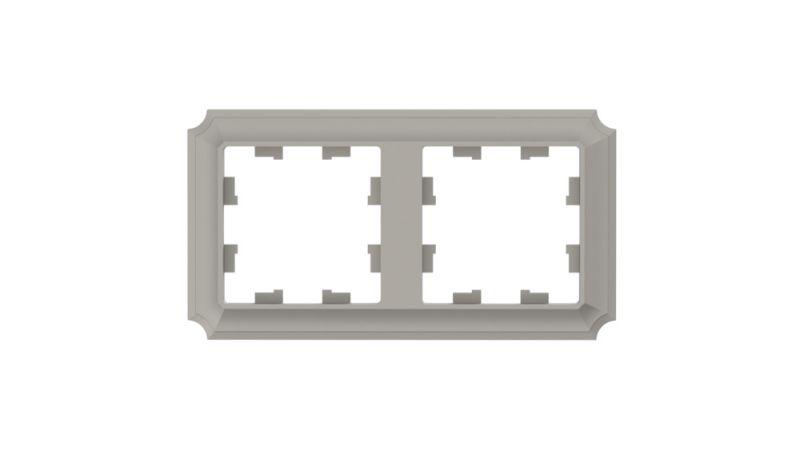 Рамка 2-пост. AtlasDesign Antique универс. шампань SE ATN100502 купить оптом выгодно Рамка 2-пост. AtlasDesign Antique универс. шампань SE ATN100502 оптом купить цена