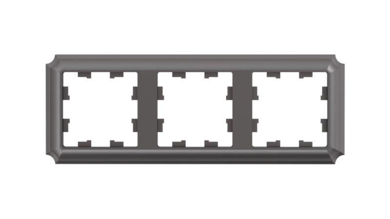 Рамка 3-пост. AtlasDesign Antique универс. мокко SE ATN100603 купить оптом выгодно Рамка 3-пост. AtlasDesign Antique универс. мокко SE ATN100603 оптом купить цена