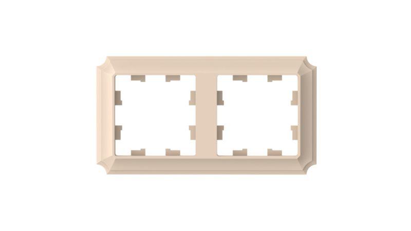 Рамка 2-пост. AtlasDesign Antique универс. песочн. SE ATN101202 купить оптом выгодно Рамка 2-пост. AtlasDesign Antique универс. песочн. SE ATN101202 оптом купить цена