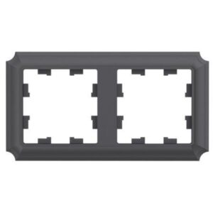 Рамка 2-пост. AtlasDesign Antique универс. базальт SE ATN101402 оптом купить цена