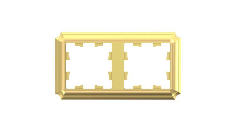 Рамка 2-пост. AtlasDesign Antique универс. зол. SE ATN101602 купить оптом выгодно Рамка 2-пост. AtlasDesign Antique универс. зол. SE ATN101602 оптом купить цена