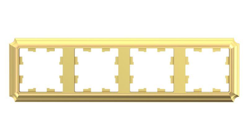 Рамка 4-пост. AtlasDesign Antique универс. зол. SE ATN101604 купить оптом выгодно Рамка 4-пост. AtlasDesign Antique универс. зол. SE ATN101604 оптом купить цена