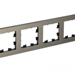 Рамка 4-м AtlasDesign Nature метал. латунь SE ATN312204 оптом купить цена