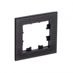 Рамка 1-м AtlasDesign Nature метал. оникс SE ATN312301 оптом купить цена