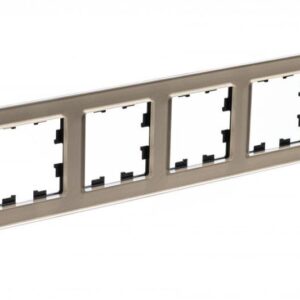 Рамка 4-м AtlasDesign Nature стекло шампань SE ATN320504 оптом купить цена