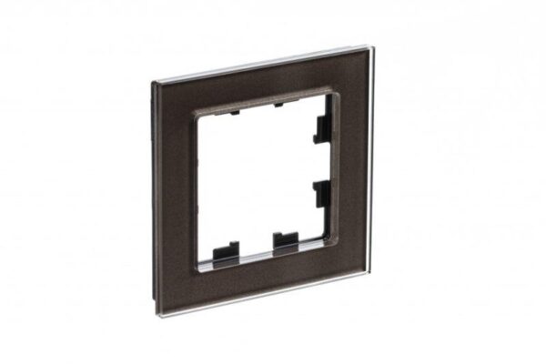 Рамка 1-м AtlasDesign Nature стекло мокко SE ATN320601 оптом купить цена