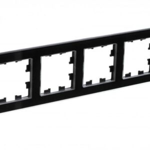 Рамка 4-м AtlasDesign Nature стекло черн. SE ATN321004 оптом купить цена