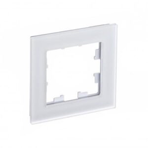 Рамка 1-м AtlasDesign Nature матов. стекло бел. SE ATN330101 оптом купить цена