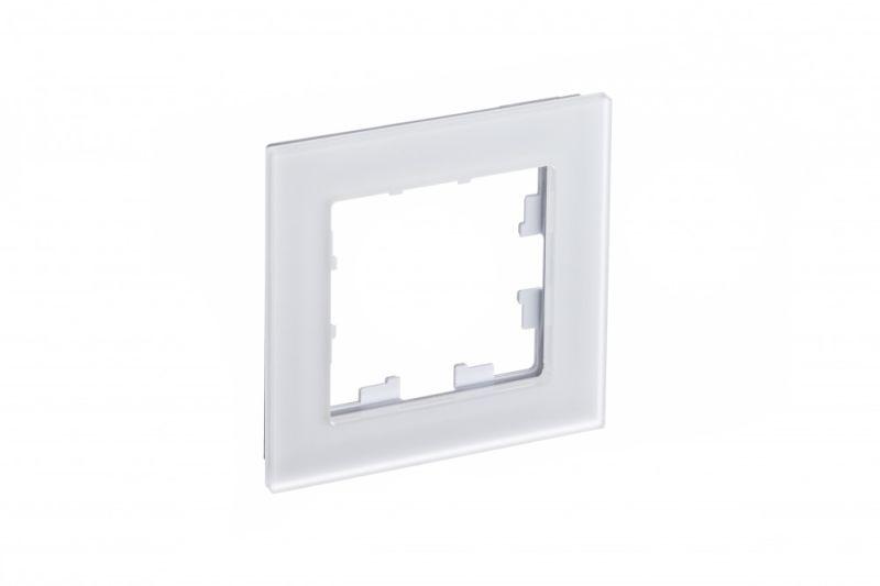 Рамка 1-м AtlasDesign Nature матов. стекло бел. SE ATN330101 купить оптом выгодно Рамка 1-м AtlasDesign Nature матов. стекло бел. SE ATN330101 оптом купить цена