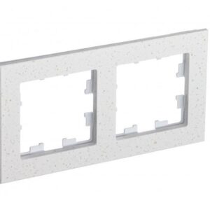 Рамка 2-м AtlasDesign Nature мрамор крем роял SE ATN343102 оптом купить цена