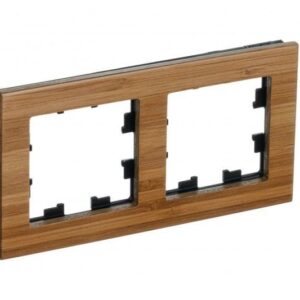 Рамка 2-м AtlasDesign Nature дерево бамбук SE ATN353202 оптом купить цена