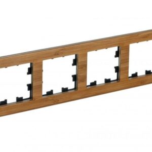 Рамка 4-м AtlasDesign Nature дерево бамбук SE ATN353204 оптом купить цена