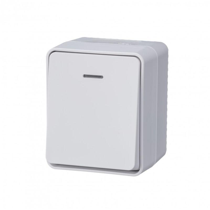 Выключатель 1-кл. ОП AtlasDesign Profi54 IP54 10AX с подсветкой бел. SE ATN540113 купить оптом выгодно Выключатель 1-кл. ОП AtlasDesign Profi54 IP54 10AX с подсветкой бел. SE ATN540113 оптом купить цена