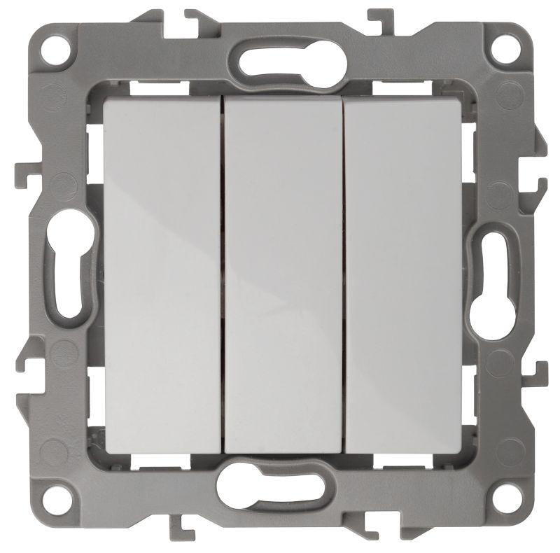 Выключатель 3-кл. СП Эра12 12-1107-01 10А IP20 250В 10AX механизм бел. Эра Б0014669 купить оптом выгодно Выключатель 3-кл. СП Эра12 12-1107-01 10А IP20 250В 10AX механизм бел. Эра Б0014669 оптом купить цена