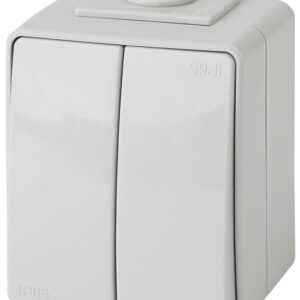 Выключатель 2-кл. ОП Эра Эксперт 10А IP65 11-1604-03 250В 10AX (10/100/1600) сер. Эра Б0035976 оптом купить цена