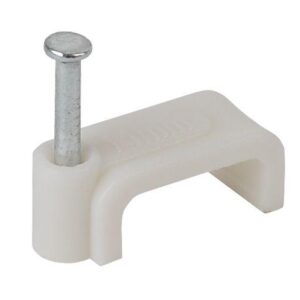 Скоба 9мм плоская пластиковая (уп.50шт) ЭРА Б0038908 оптом купить цена