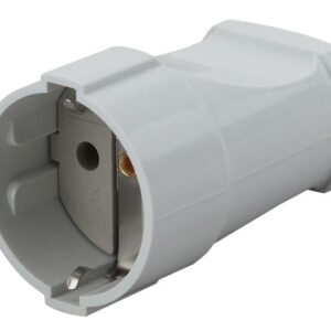 Розетка кабельная с заземл. прямая 16А бел. Rx2-W ЭРА Б0039682 оптом купить цена