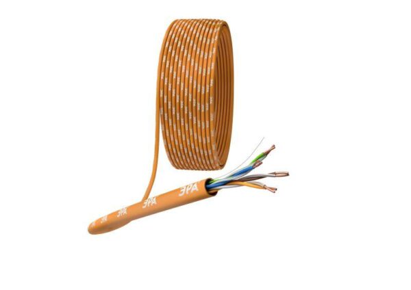Кабель витая пара U/UTP кат.5E 4х2х24AWG CU нг(А) HF (уп.305м) Эра Б0044430 оптом купить цена