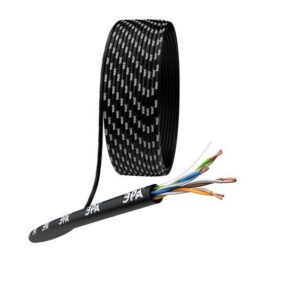 Кабель витая пара U/UTP кат.5E 4х2х24AWG solid CU PE Outdoor черн. (м) Эра Б0044431 оптом купить цена