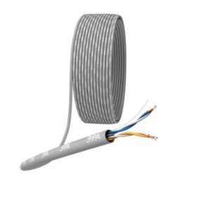 Кабель витая пара U/UTP кат.5E 2х2х24AWG solid CCA PVC Simple сер. (м) Эра Б0044433 оптом купить цена