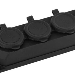 Колодка удлинителя 4-м с заземл. 16А IP44 K-4e-B-IP44 каучук черн. Эра Б0044546 оптом купить цена