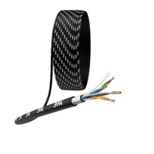 Кабель витая пара F/UTP кат.5E 4х2х24AWG solid CU PE Outdoor черн. (м) Эра Б0044689 оптом купить цена
