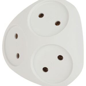 Разветвитель 3-м без заземл. 10А IP20 SPx-3-W бел. Эра Б0053481 оптом купить цена