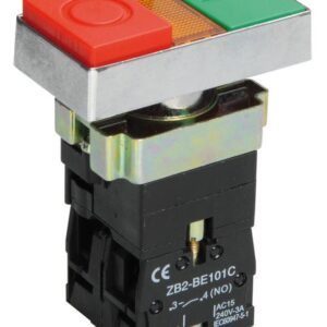 Кнопка LAY5-BW8465 "I-O" сдвоенная c подсв. IEK BBD40-BW-K51 оптом купить цена