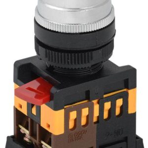 Кнопка ABLF-22 d22мм 1з+1р 240В неон красн. IEK BBT10-ABLF-K04 оптом купить цена