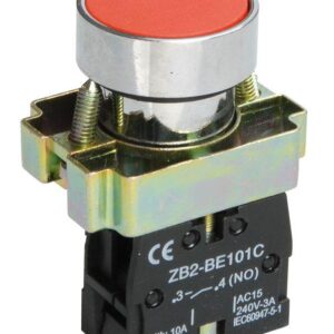 Кнопка LAY5-BA41 без подсветки красн. 1з IEK BBT60-BA-K04 оптом купить цена