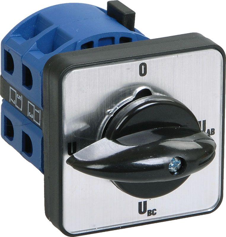 Переключатель кулачковый ПКП25-33/О 25А 400В 3 положения 1-0-2 IEK BCS13-025-2 купить оптом выгодно Переключатель кулачковый ПКП25-33/О 25А 400В 3 положения 1-0-2 IEK BCS13-025-2 оптом купить цена