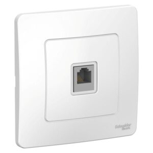 Розетка телефонная 1-м СП Blanca RJ11 бел. SE BLNIS011001 оптом купить цена