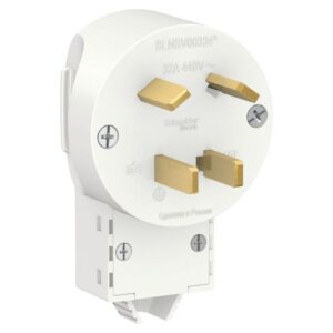 Вилка силовая СП Blanca 3P+E 32А 400В бел. SE BLNSV003241 оптом купить цена