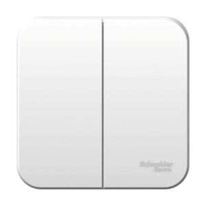 Выключатель 2-кл. ОП Blanca 6А IP20 (сх. 5) 250В с изолир. пластиной бел. SE BLNVA065011 оптом купить цена