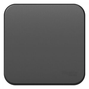 Выключатель 1-кл. ОП Blanca 10А IP20 (сх. 1) 250В с изолир. пластиной антрацит SE BLNVA101016 оптом купить цена