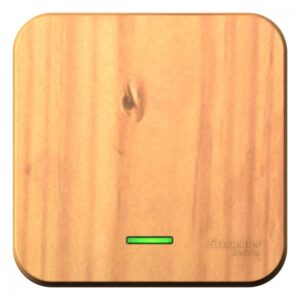 Выключатель 1-кл. ОП Blanca 10А IP20 (сх. 1) 250В с подсветкой с изолир. пластиной ясень SE BLNVA101115 оптом купить цена