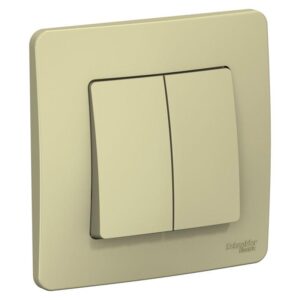 Выключатель 2-кл. СП Blanca 10А IP20 (сх. 5) 250В беж. SE BLNVS010507 оптом купить цена