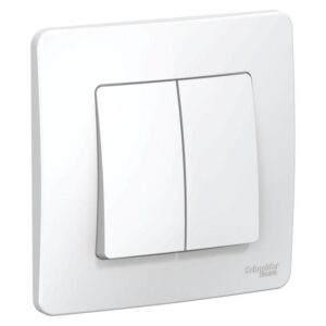 Переключатель проходной 2-кл. СП Blanca 10А IP20 (сх. 6+6) 250В бел. SE BLNVS106601 оптом купить цена