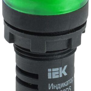 Лампа светосигнальная AD22DS d22мм 12В AC/DC зел. IEK BLS10-ADDS-012-K06 оптом купить цена