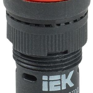 Лампа светосигнальная AD16DS d16мм 24В AC/DC красн. IEK BLS10-ADDS-024-K04-16 оптом купить цена